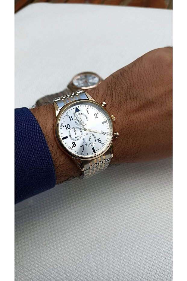 Unisex Çelik Analog Kol Saati - 3