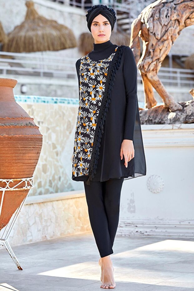 Pareo Separate Hijab Swimsuit