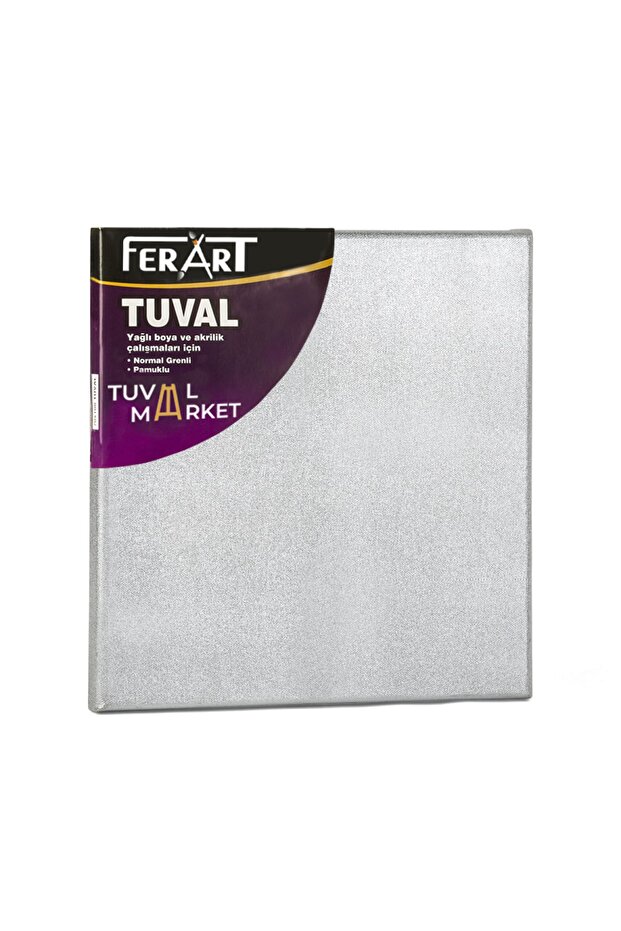 30x30 Tuval Std Silver