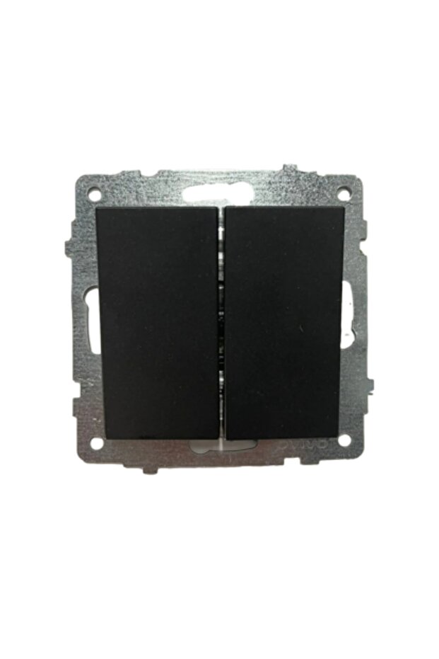 مقبس أرضي أسود من جرانو + مجموعة مفاتيح عاكس (مزدوج). - 2