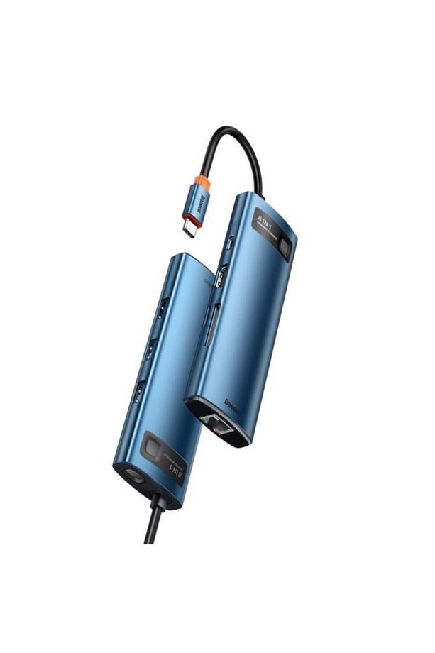 Metal Gleam 8in1 Multifonksiyonel Hub Dock Station - 6