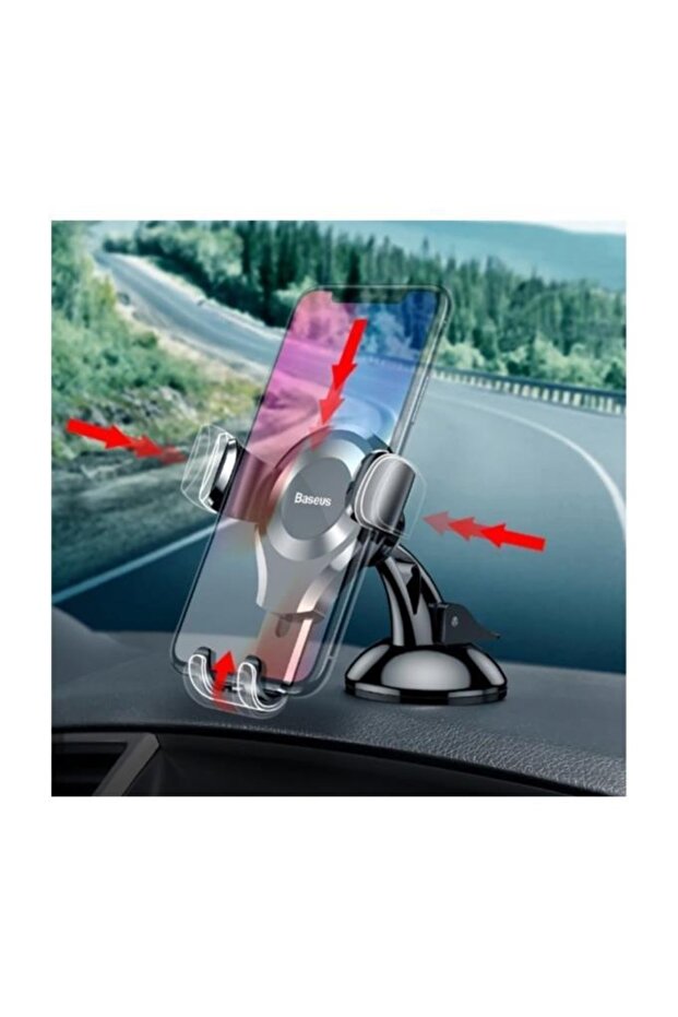 Osculum Type Gravity Universal Araç Tutucu SİYAH,GRİ - 5