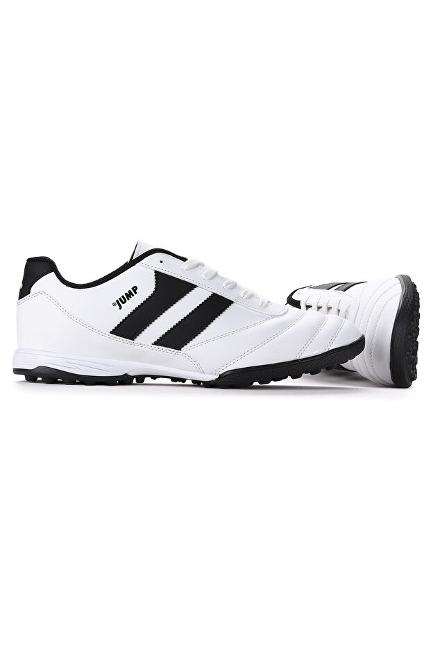 19089 Big Size Astroturf Field Men's Football Shoes White