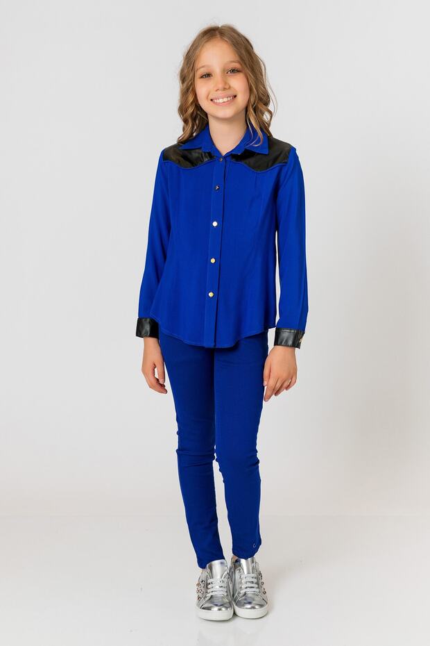 Devojčice, platnene pantalone - 1