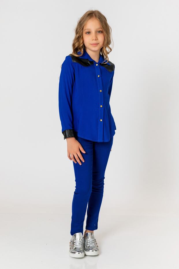 Devojčice, platnene pantalone - 2