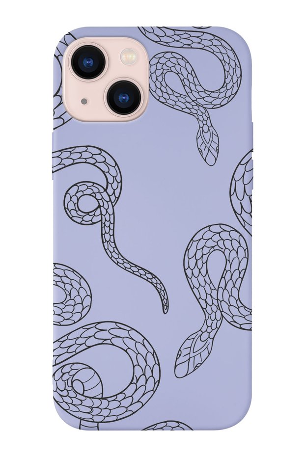 حافظة هاتف ممتازة متوافقة مع هاتف Iphone 13 بتصميم ثعبان ثعبان