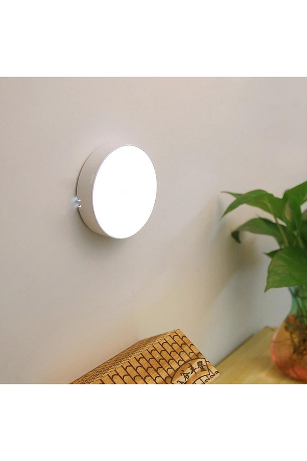 Hareket Sensörlü Usb Şarjlı Lamba Led Işık Sensörlü Lamba Gece Lambası Hareket Sensörü Led Işık - 1