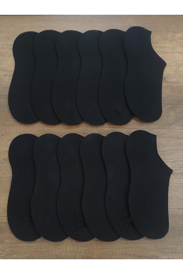 Men's 12 Pairs of Summer Cotton Sneakers Socks