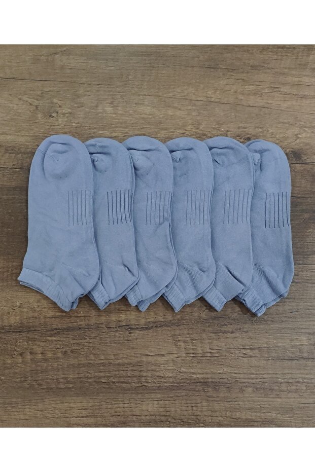 Unisex 6 Pairs Summer Quality Bamboo Booties Socks Seamless