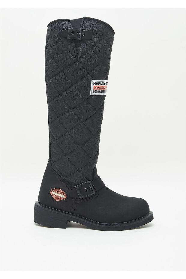 Harley-Davidson Laconia Hi 646 Women's Black Nubuck Boots
