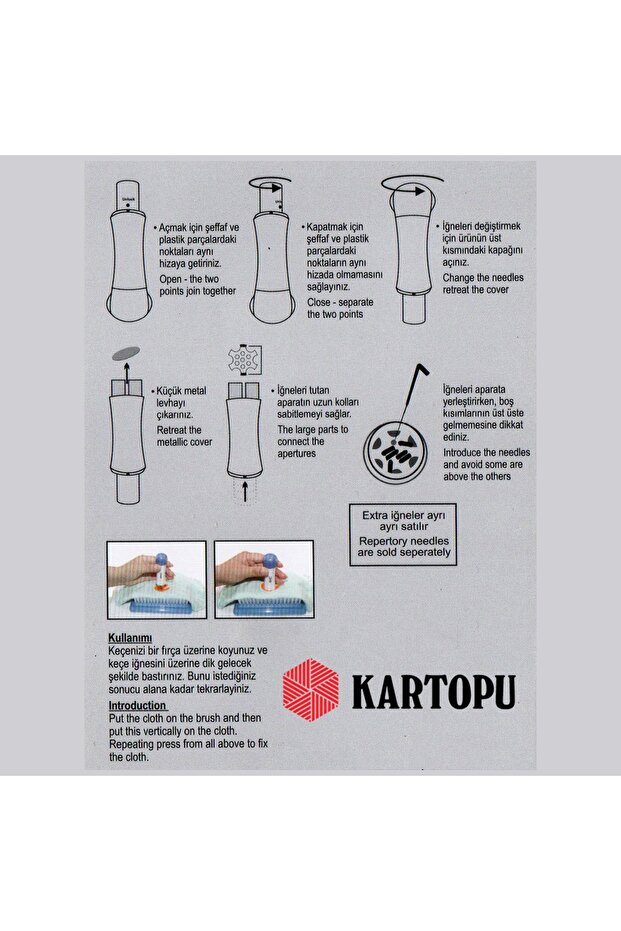 7 Iğneli Keçe Iğnesi - 2