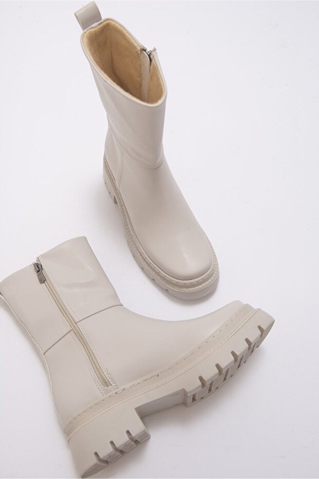 Vusy Bej Kadın Bootie - 5