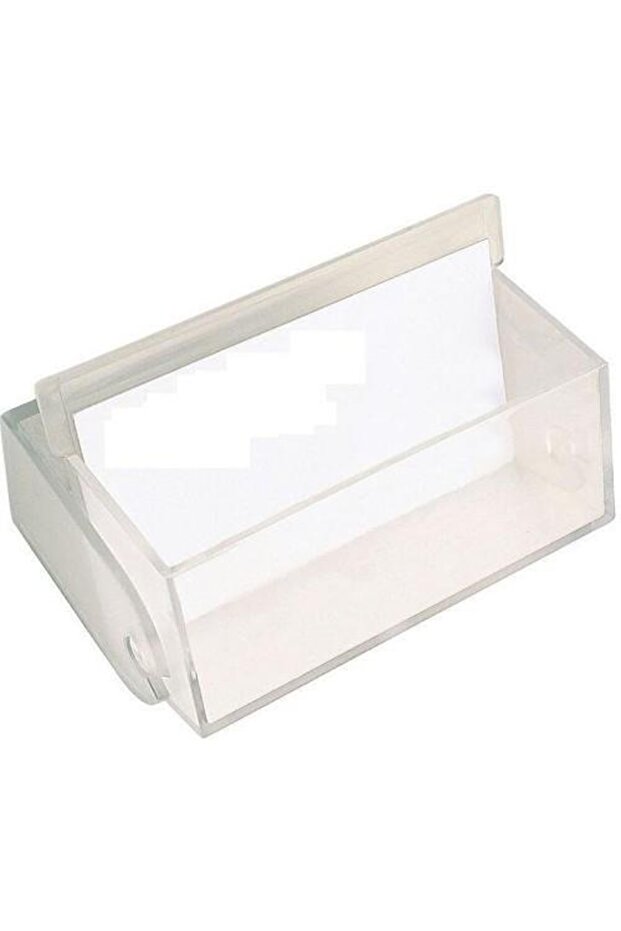 Business Card Holder Transparent with Cover Kt-102