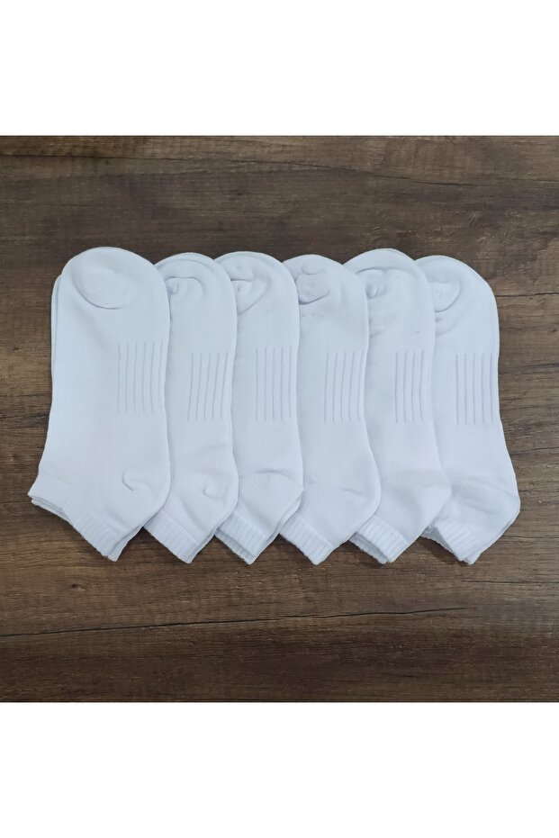 Unisex 6 Pairs Summer Quality Bamboo Booties Socks Seamless