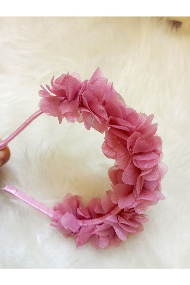 3D Floral Crown Buckle Girl Child Adult Hoop Buckle Handmade Special Production – Crown