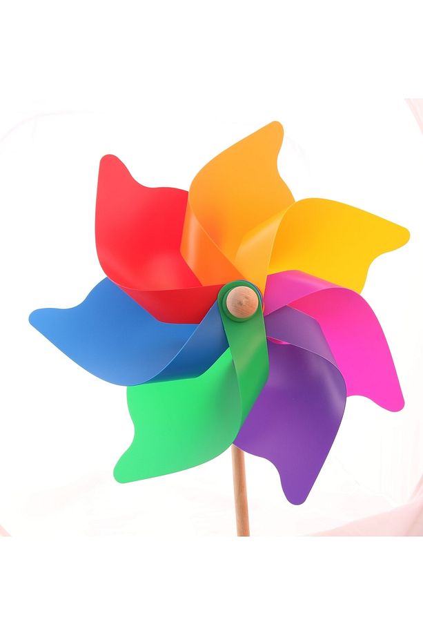 Rüzgar Gülü 25 Cm Çap 7 Kanatlı Rüzgar Gülü - 1
