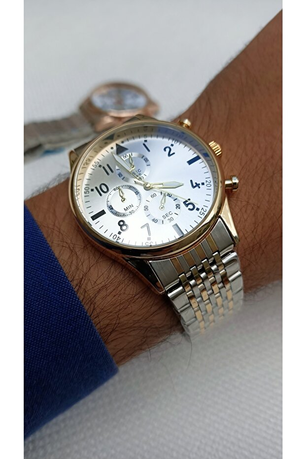 Unisex Çelik Analog Kol Saati - 1