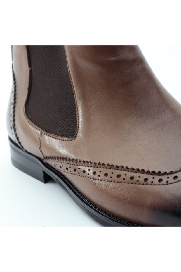 Jose Erkek Hakiki Deri Bot Ayakkabı - 4