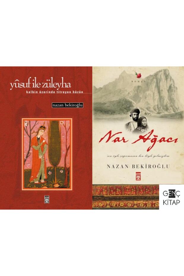 Nazan Bekiroğlu 2 Kitap Set Yusuf Ile Züleyha - Nar Ağacı
