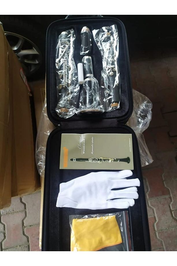 Dcl-g250 Model Amati Stil 4 Yüzüklü Prof Çantalı Sol Klarnet Seti - 3