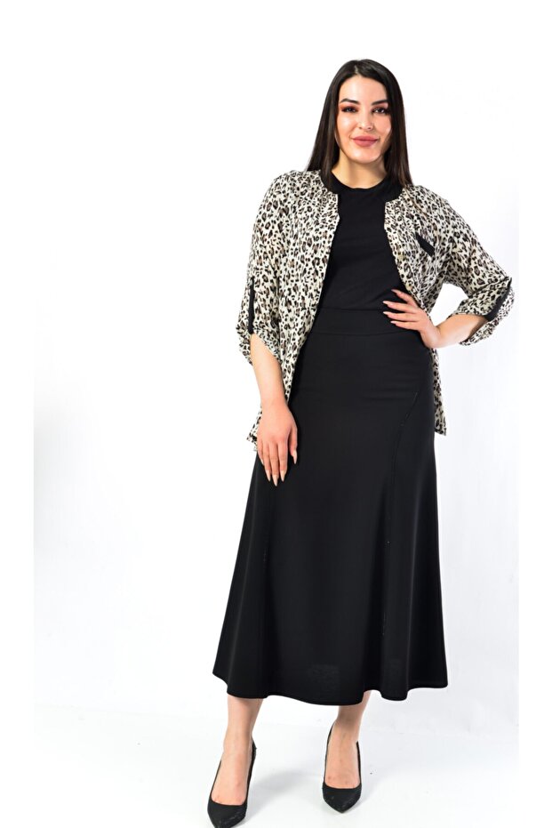 Kadın Siyah Etek - 1