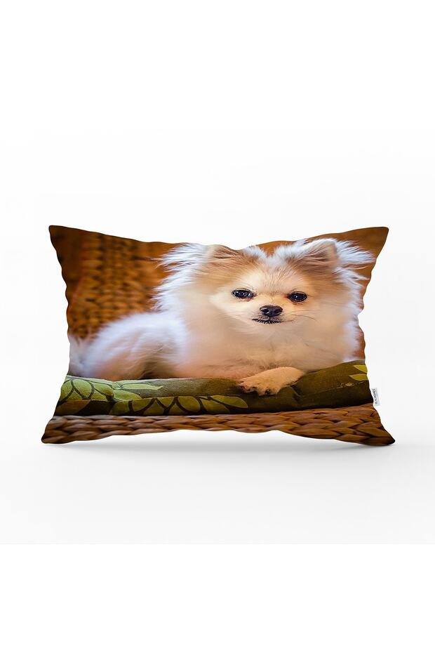 لطيف الكلب نمط الرقمية المطبوعة الحديثة مستطيلة وسادة رمي غطاء وسادة