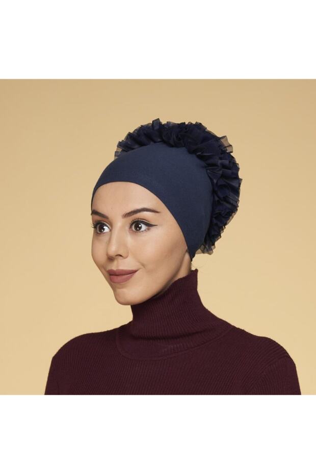 Kadın Lacivert Bone - 1