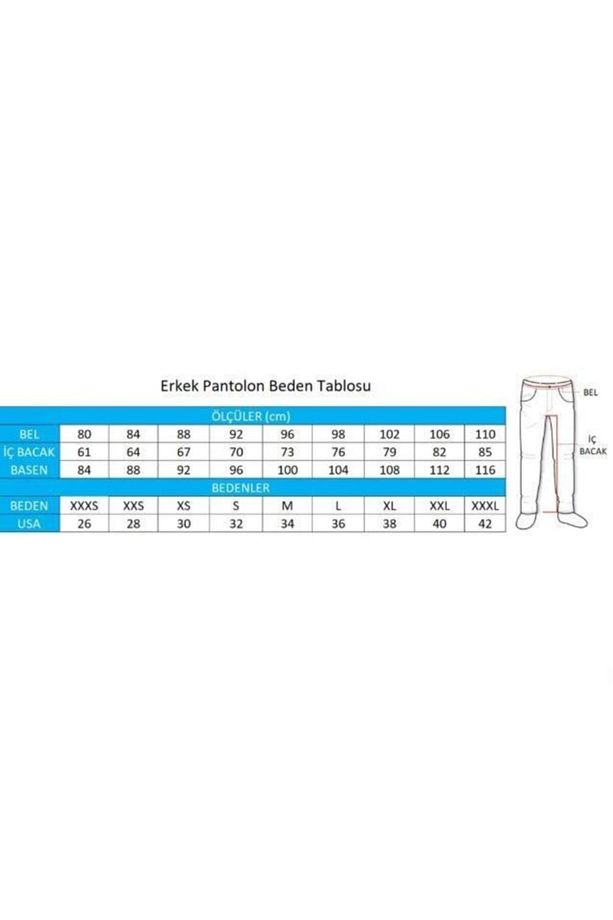 Pirene Erkek Pantolon Gri - 6
