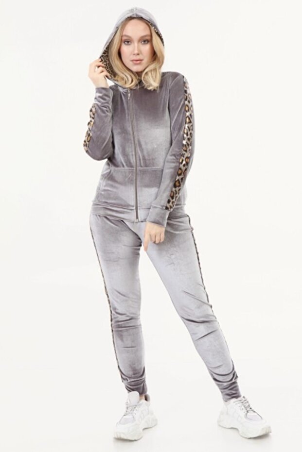 Leopard Gray Kadaife Suit - 2