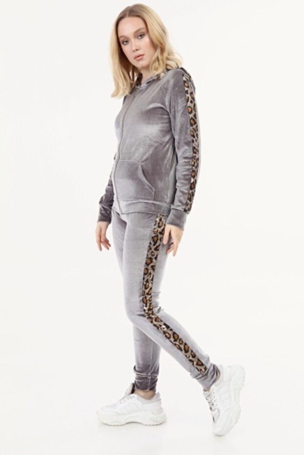 Leopard Gray Kadaife Suit - 3