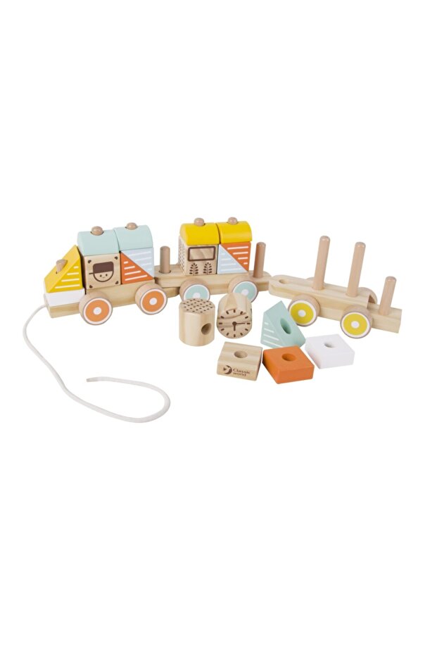 Ahşap Çek Çek Tren - 1