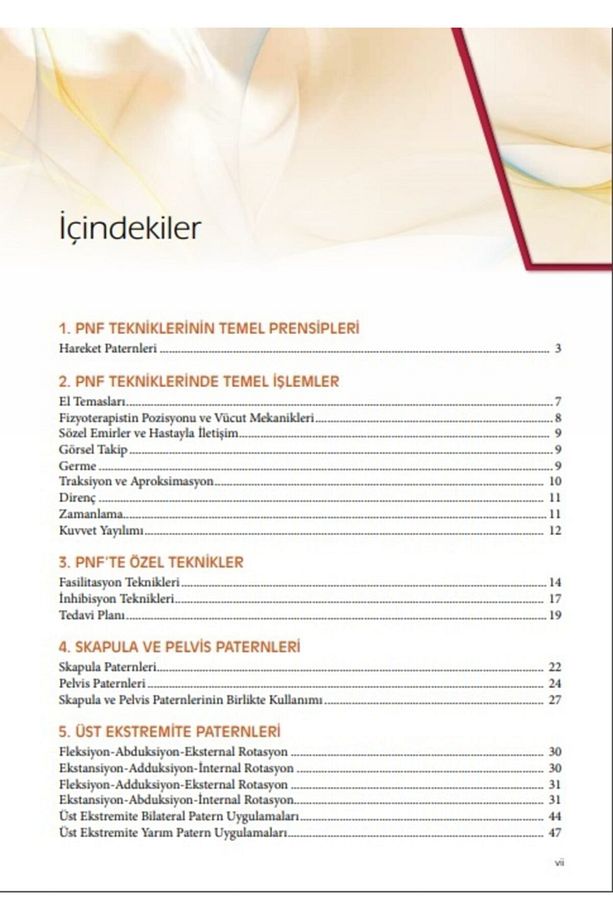 Pnf Proprioseptif Nöromusküler Fasilitasyon Teknikleri - Ayşe Livanelioğlu - Güncel 6.son Baskı - 3