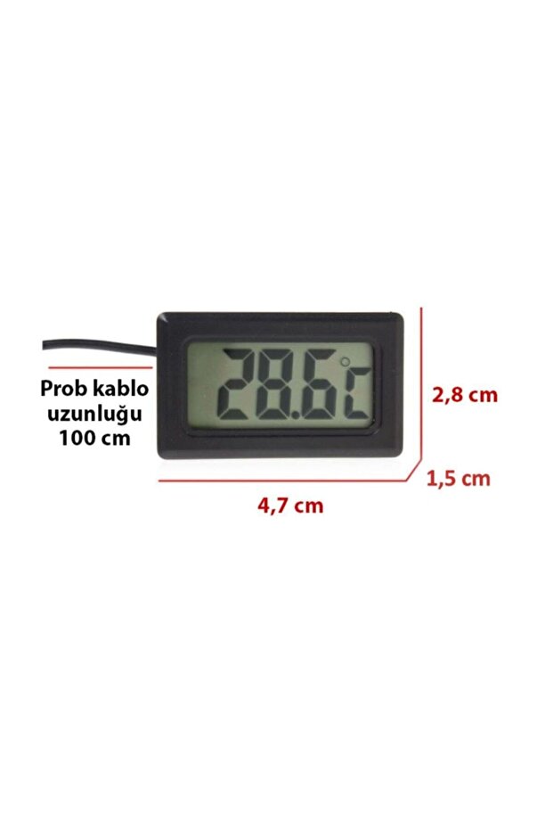 Mini Dijital Prob Termometre - 3