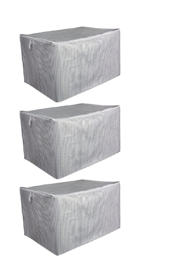 3-Piece Mega Quilt Cover Chest Type 80*60*40 cm