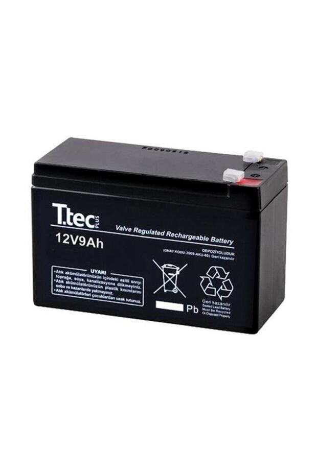12 Volt 9ah Bakımsız Kuru Akü
