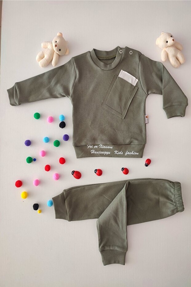 Nazlı Baby Double Pocket Double Baby Set