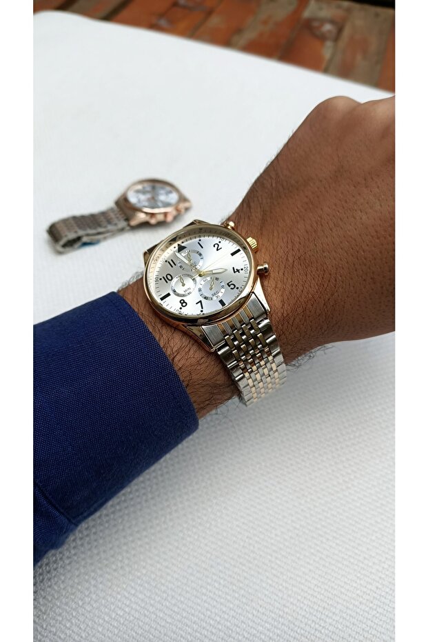 Unisex Çelik Analog Kol Saati - 4