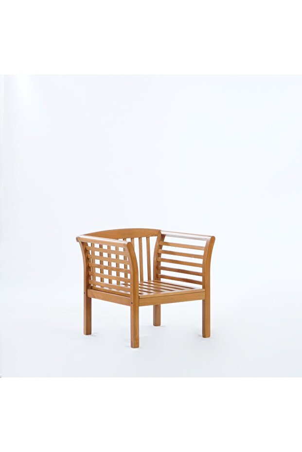 Simira Ahşap Demonte Tekli Berjer - 5