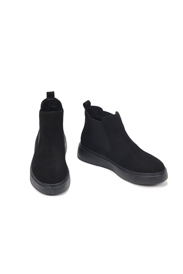 Erkek Hakiki Süet Deri Eva Tabanlı Chelsea Bot - 8