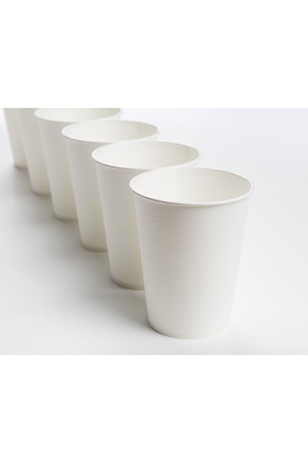 7 Oz Karton Bardak Beyaz 3000 Adet - 1