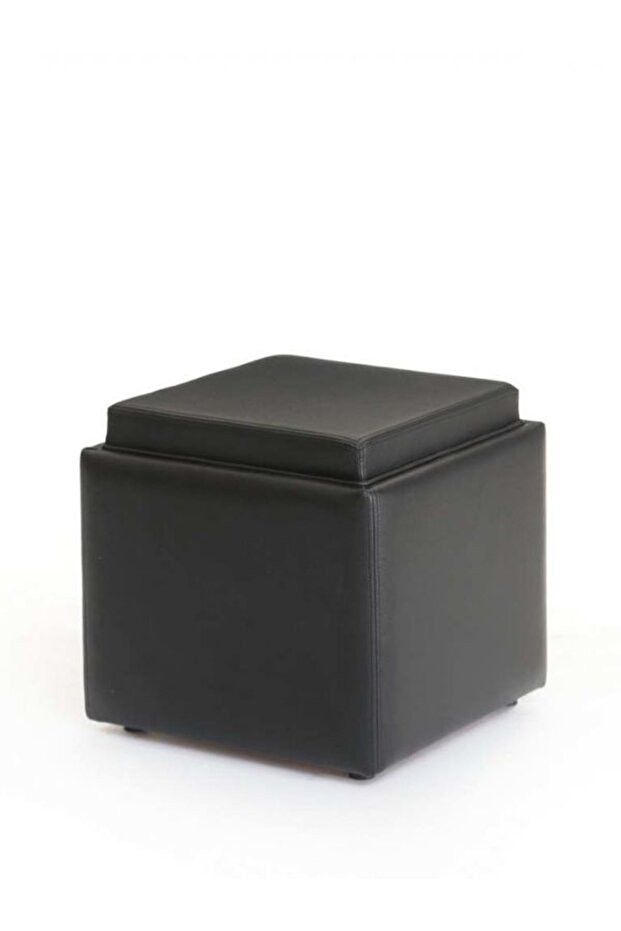 Sehpalı Puf Siyah - 4