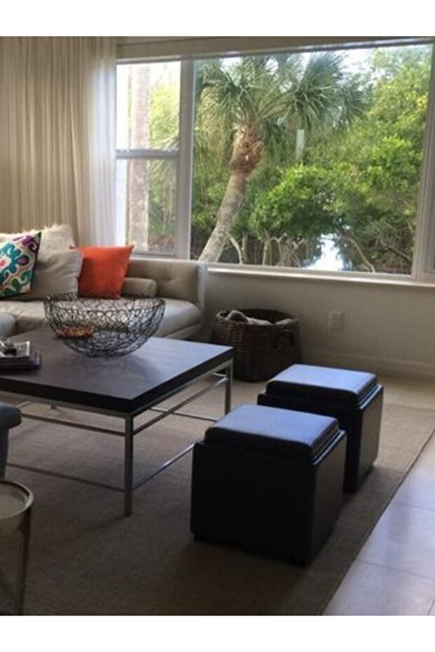 Sehpalı Puf Siyah - 6