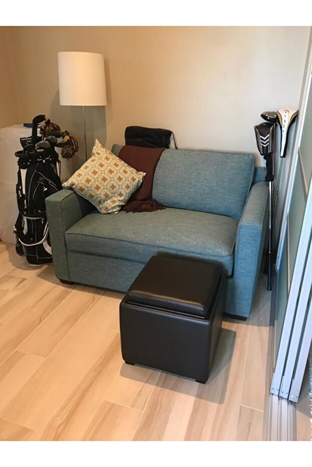 Sehpalı Puf Siyah - 8