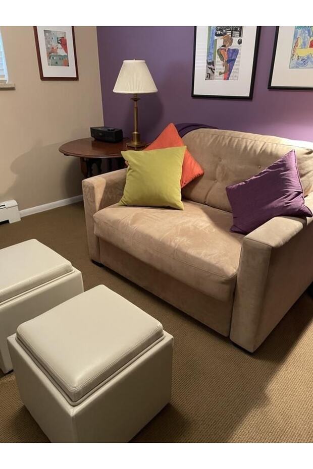 Sehpalı Puf Beyaz - 6