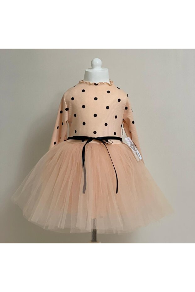 5-6-7 Years Old Tutu Long Sleeve Dress