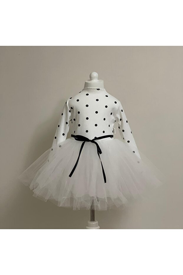 5-6-7 Years Old Tutu Long Sleeve Dress