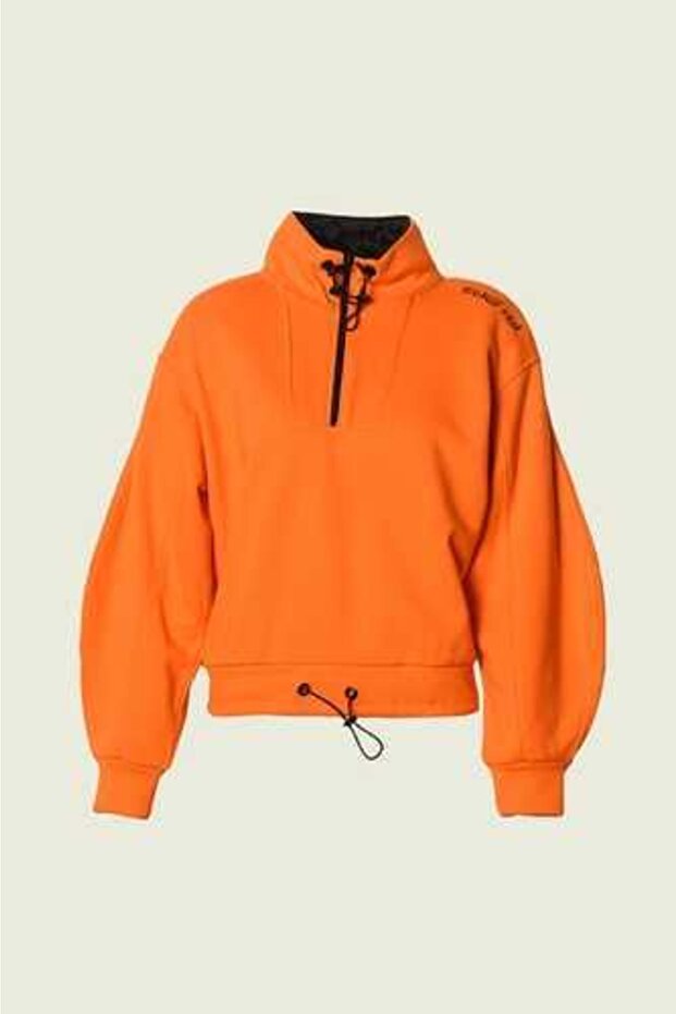 Jennıfer Kadın Turuncu Sweatshirt - 4