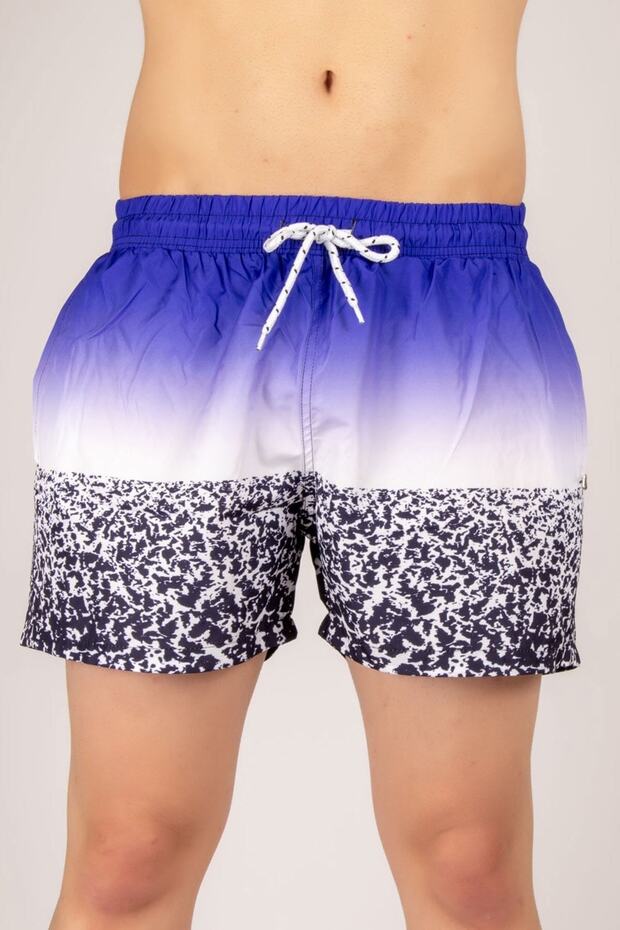 شورت سباحة للرجال بنمط الفهد - 2