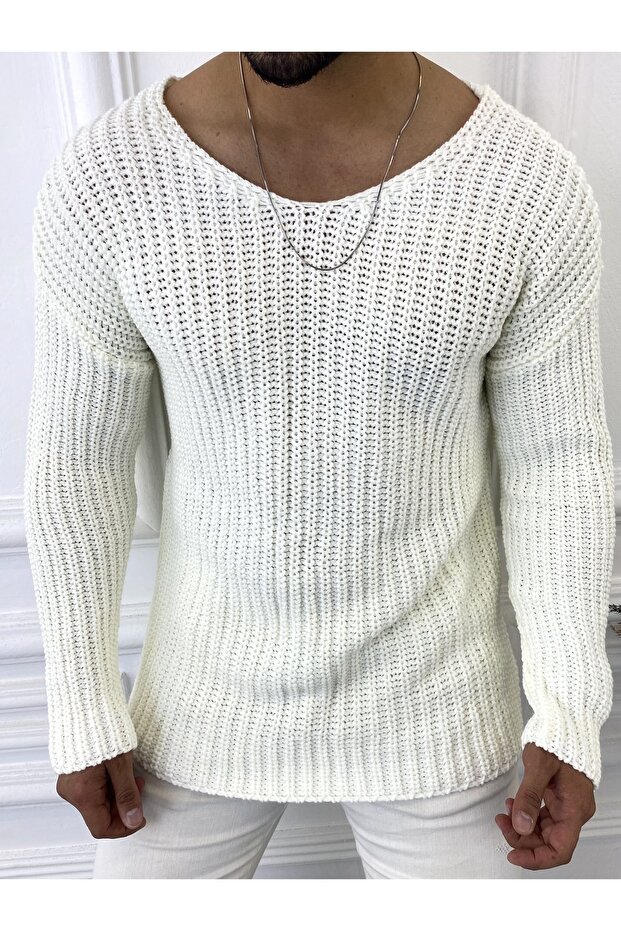 Sweater Oversize Knitwear Loose Cut Loose Sweater