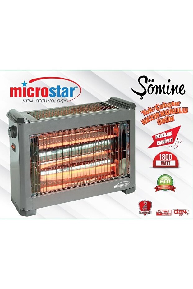 Şömine Soba 2400 W